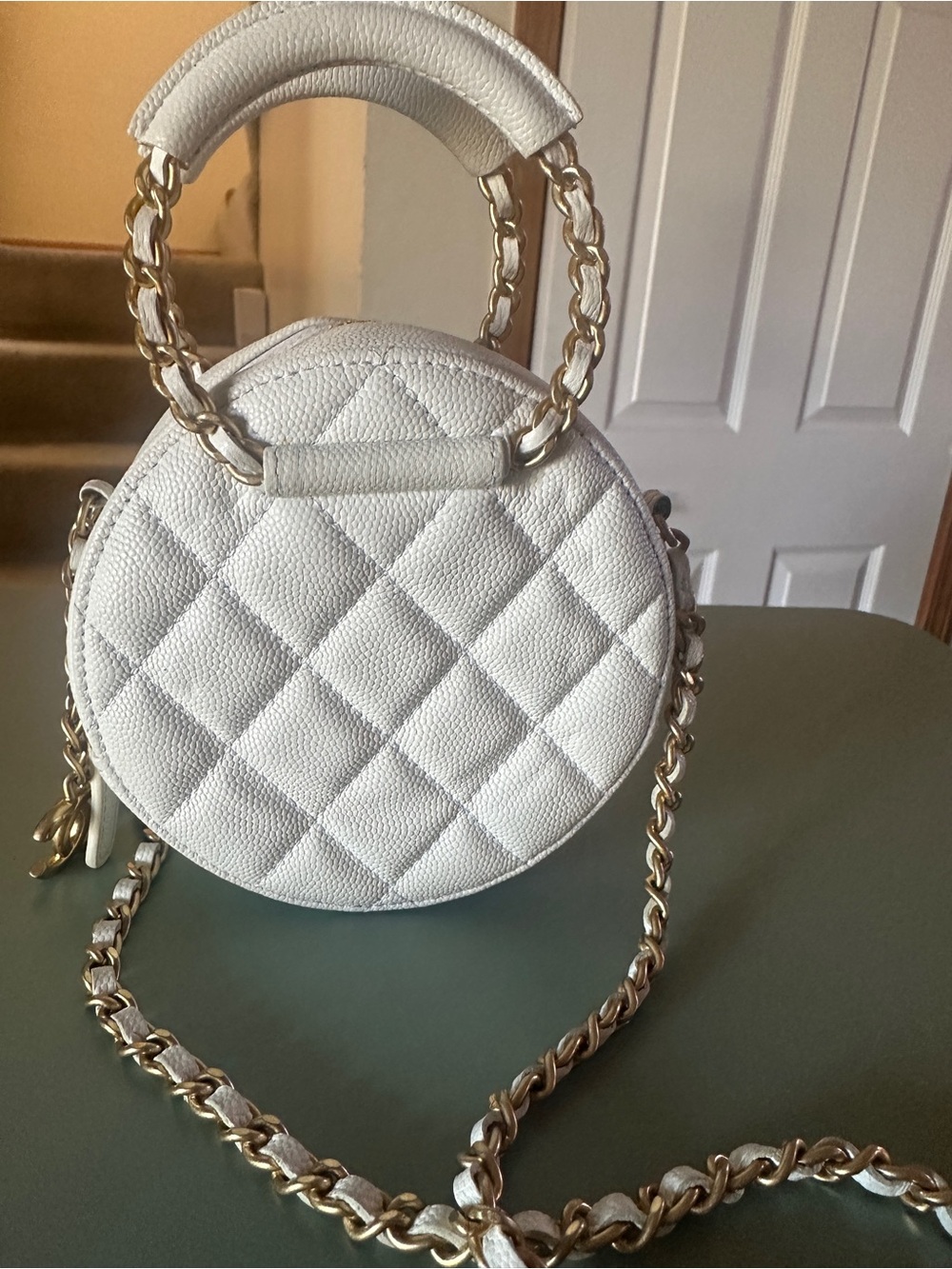 CHANEL In the Loop Round Clutch